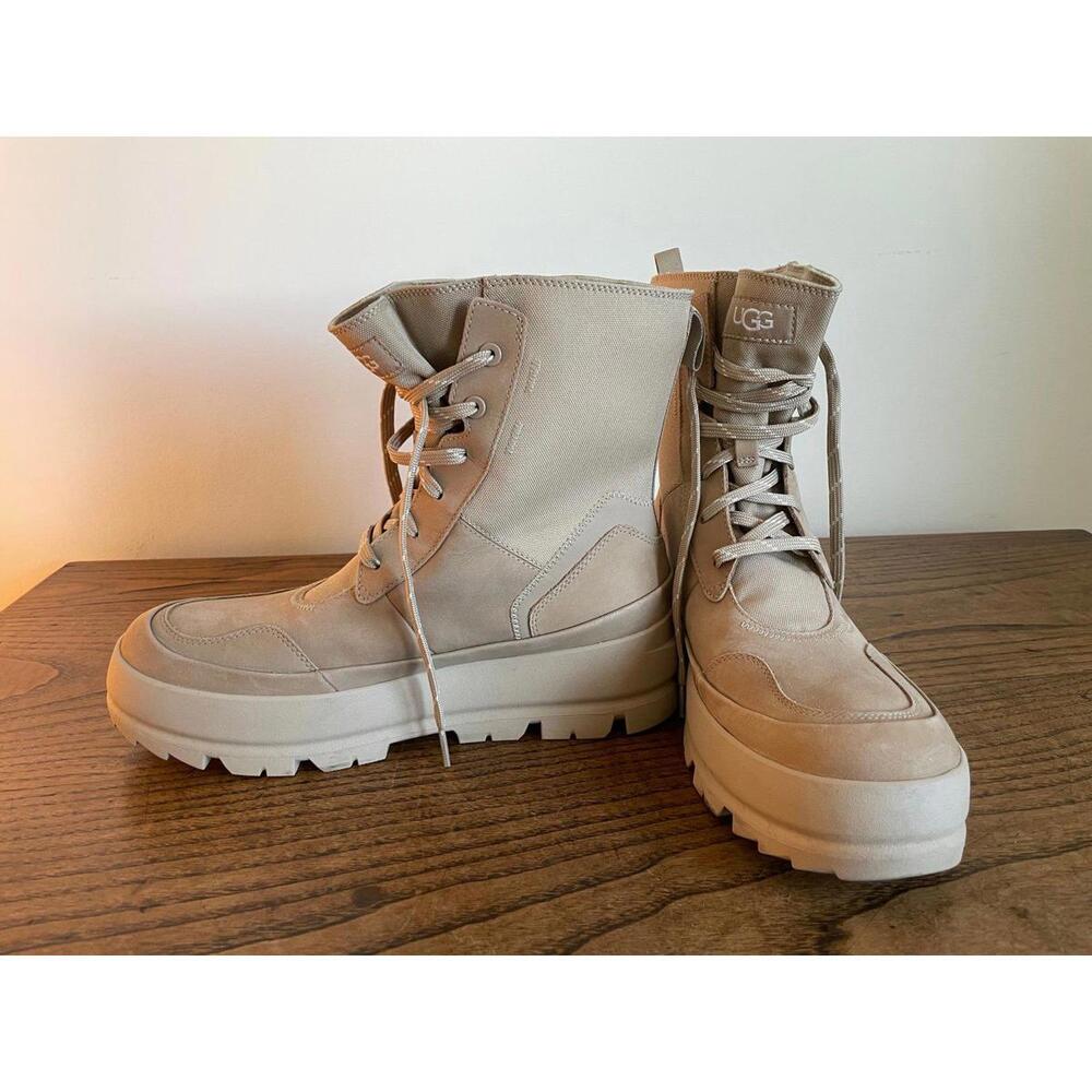 UGG CA805 Lug Platform Sneakers – Sandstone (Size 10)